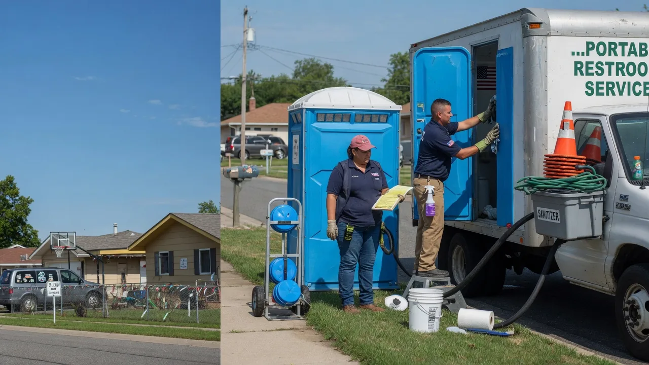Portable Toilet Rental in Bulpitt, IL near me